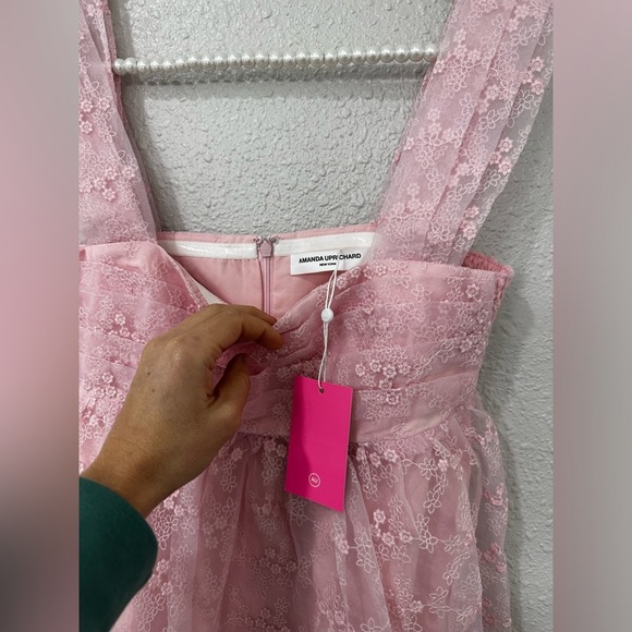 Amanda Uprichard Women's Pink Dress NEW size Small - Picture 6 of 7